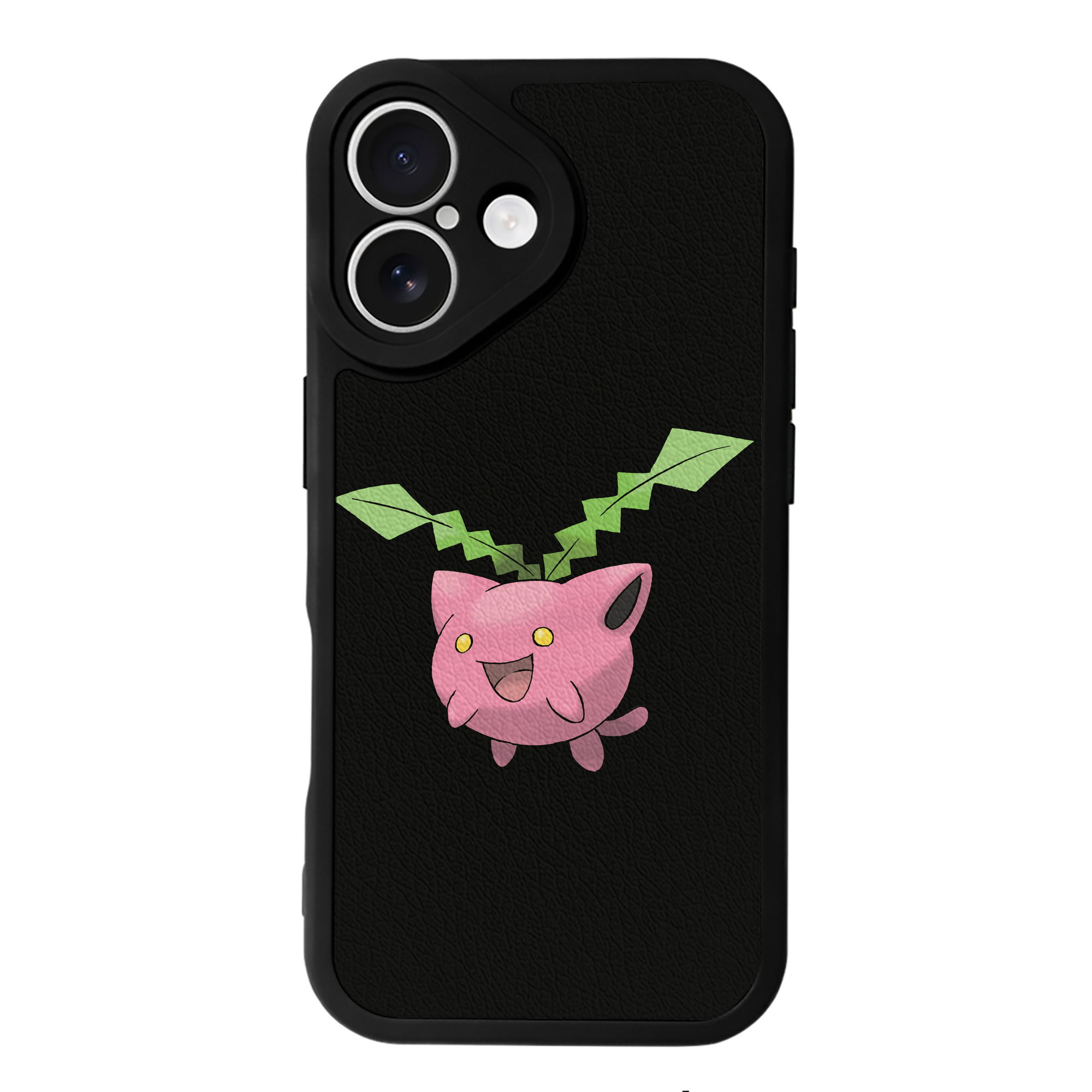 （画像用） ポケットモンスター Pokémon 【iPhone 16シリーズ対応】シリコンスマホケース（レザー調） 材質：シリコン